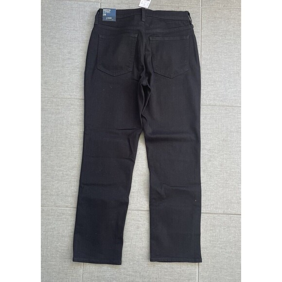 J. CREW Essential Straight Jean All-day Stretch Size 28 Black NEW Casual BT022 - Picture 5 of 14